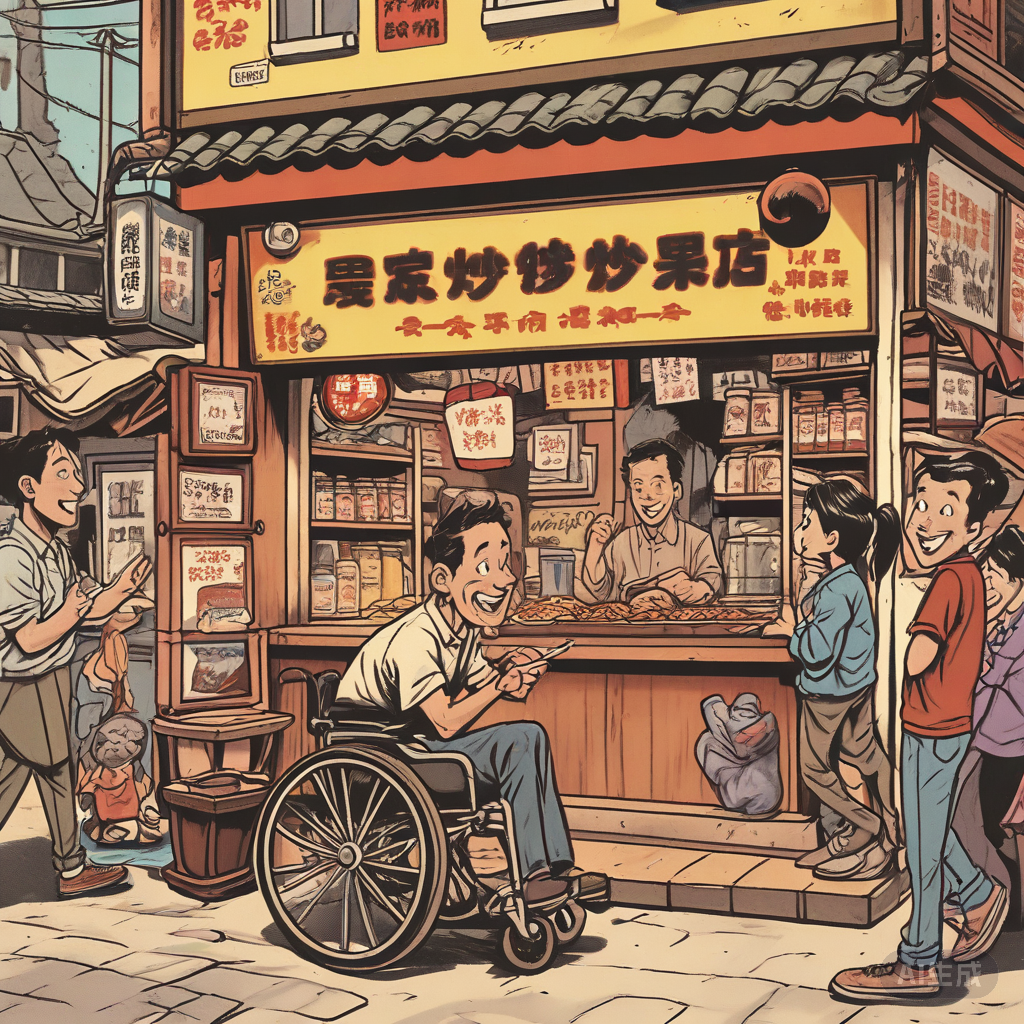 温情排解，守护残疾炒货店老板