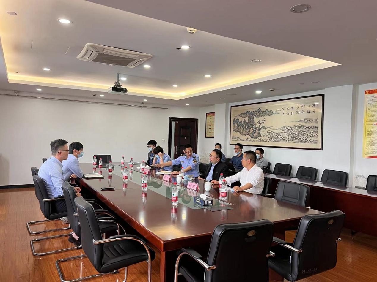 浙江省质科院携杭州市市场监管局一行光临钱江商城