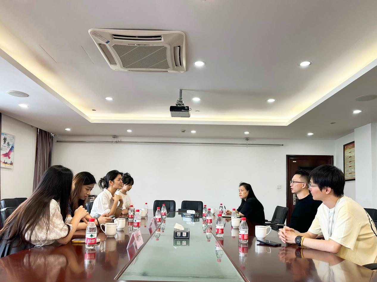 杭州市青年企业家协会一行赴钱江商城走访互换