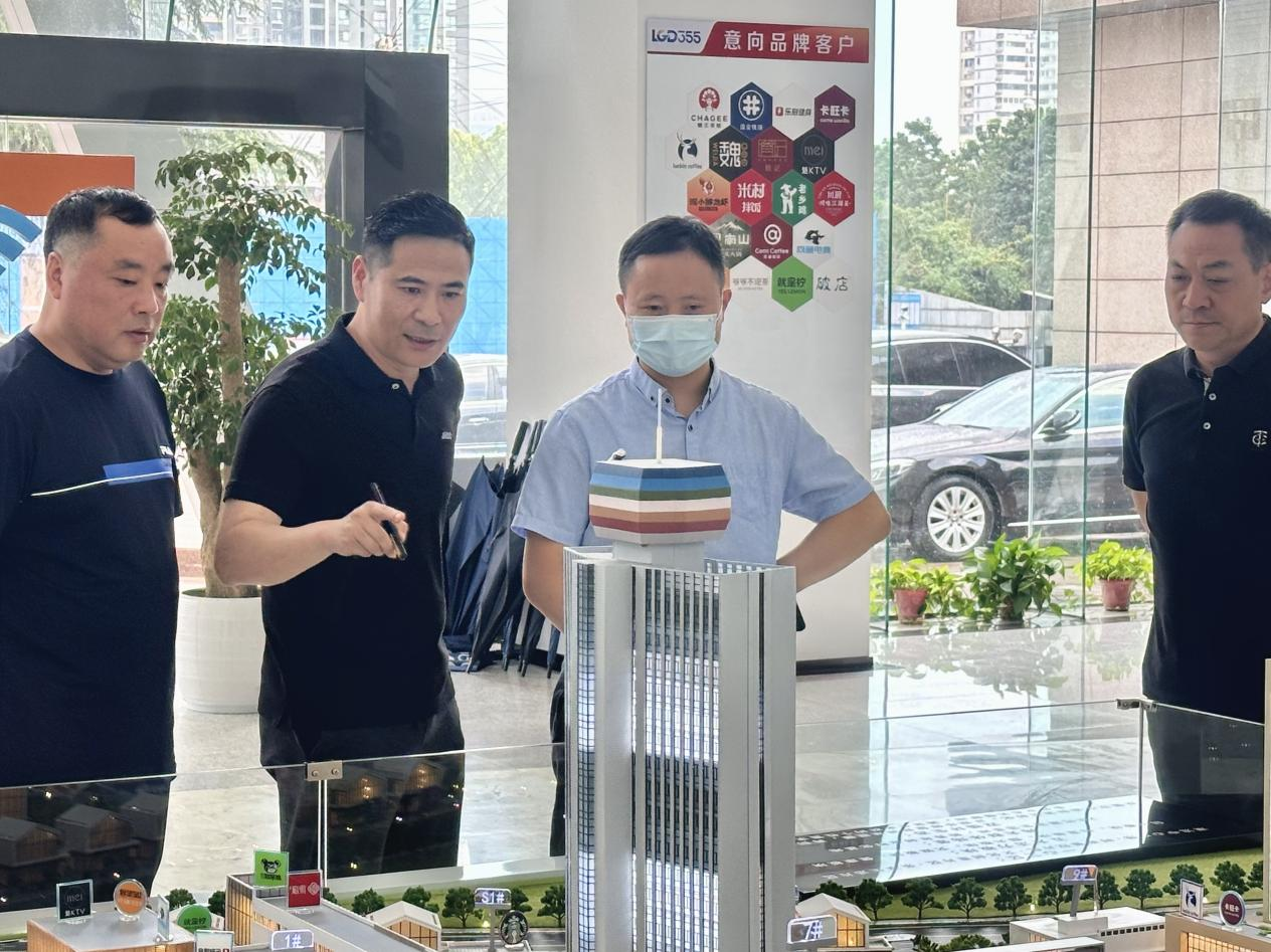 包河区区委常委、副区长韩鲜丽一行光临安徽老广电355项目调研