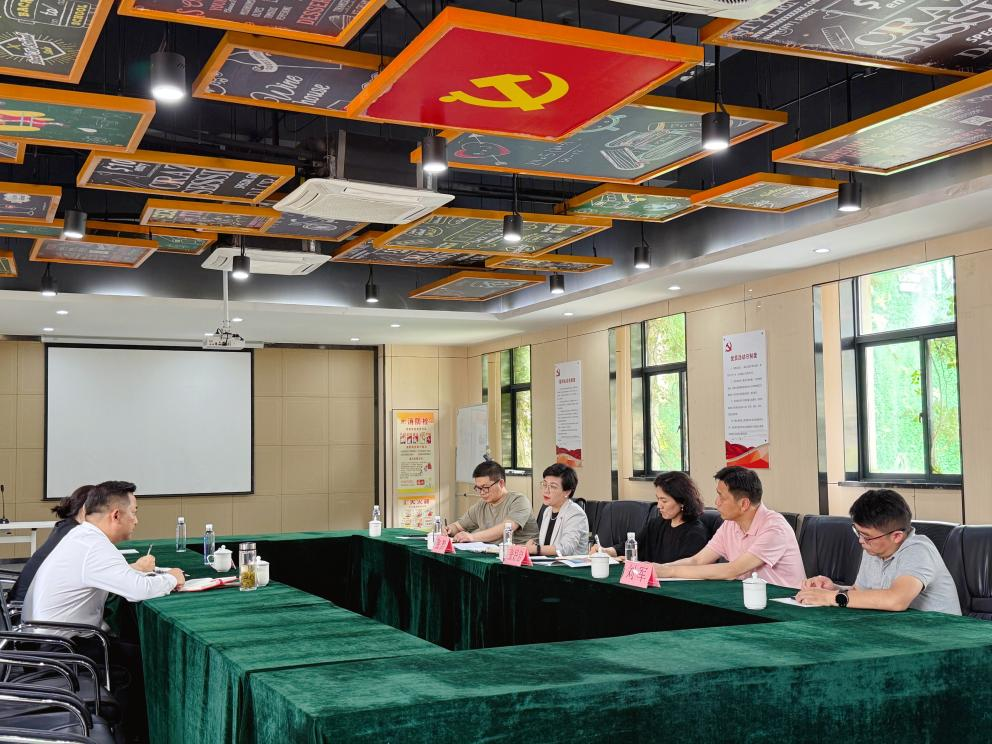 庐阳区委副书记张好启光临庐阳CQ9电子文创园调研领导