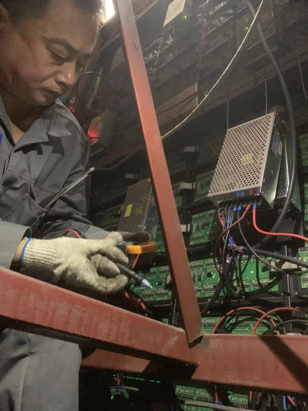 钱江商城发展LED电子屏守护工作