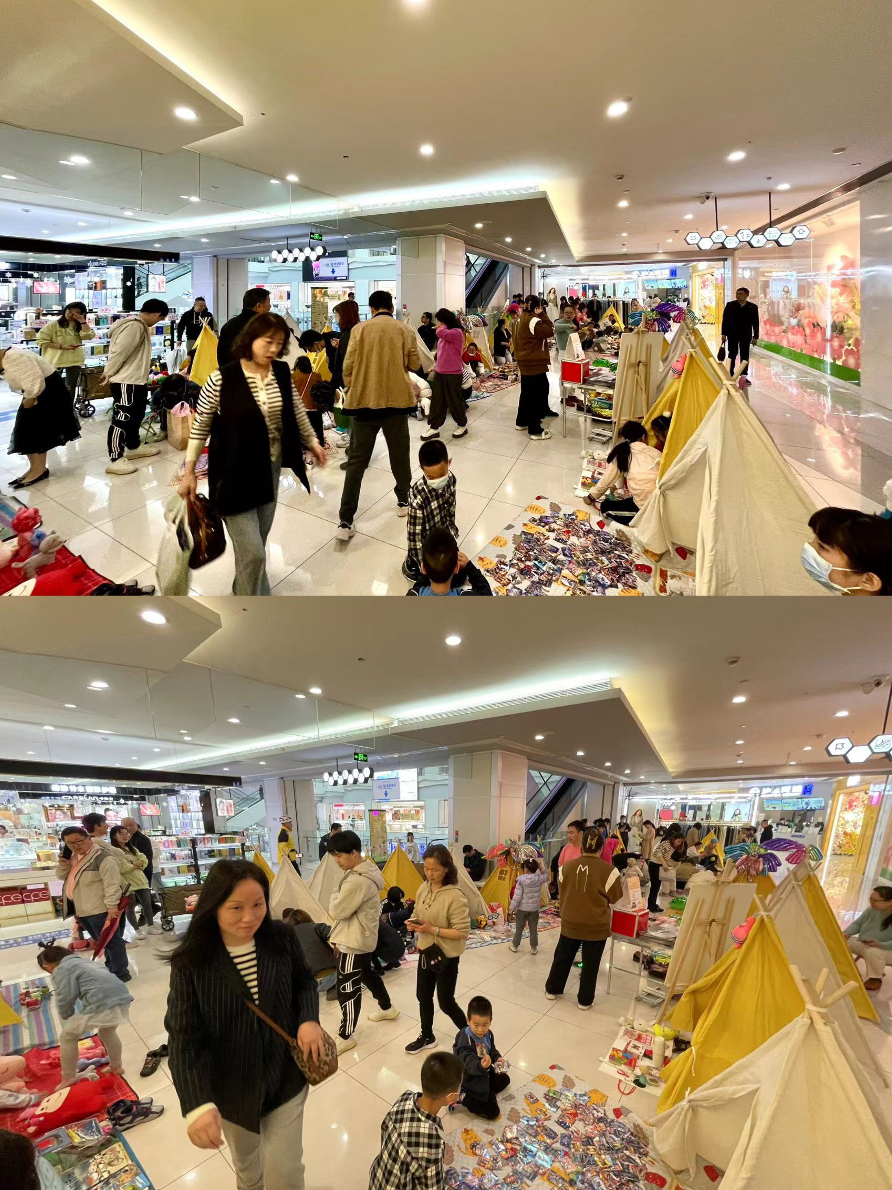 水晶城儿童帐篷市集活动圆满进行