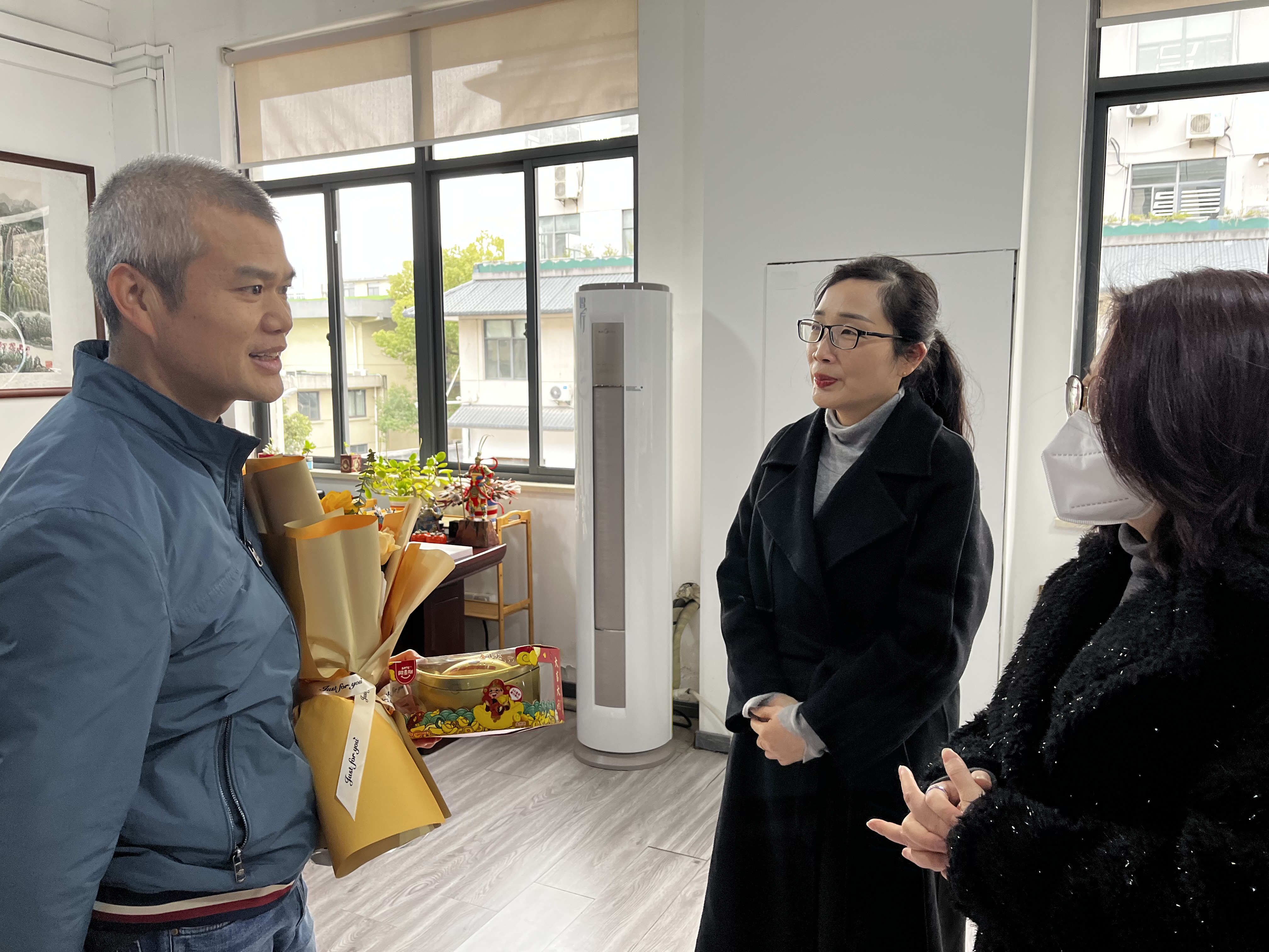 问需访企业、促膝话发展——CQ9电子文创集团发展新春企业走访活动